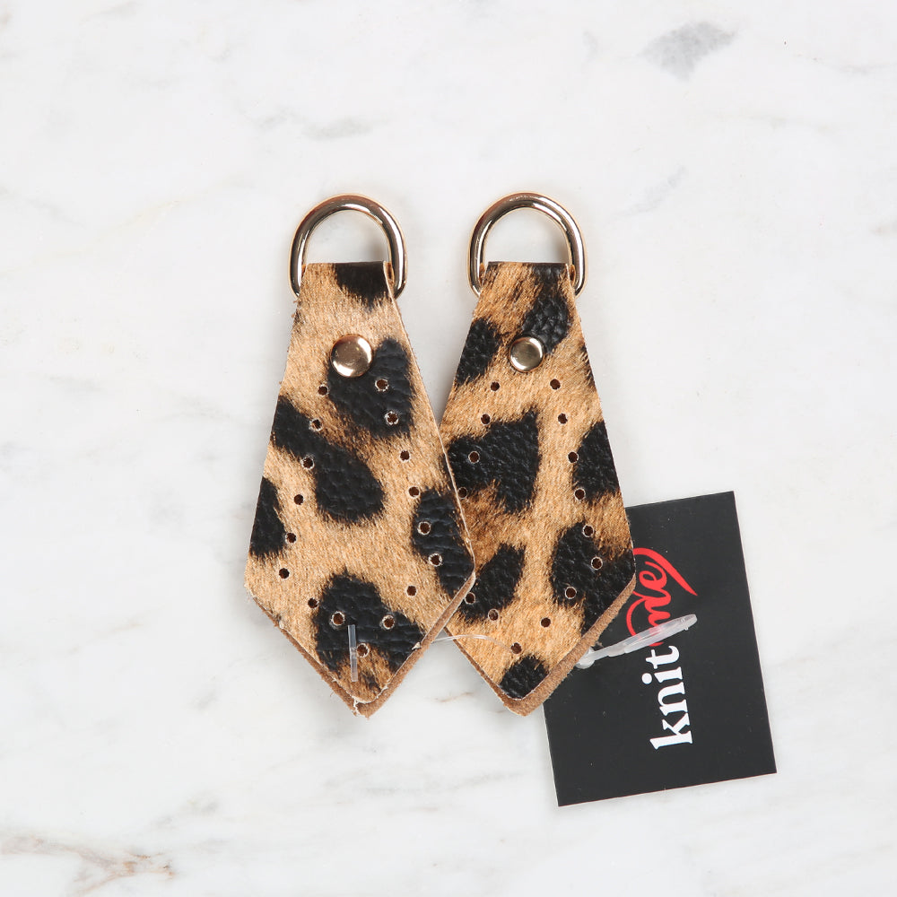 Knitme Üçgen Böce 3.5x7 cm Leopar BA-0039